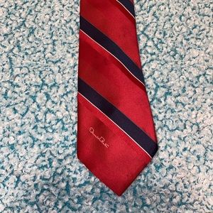 Oscar dela Renta tie
